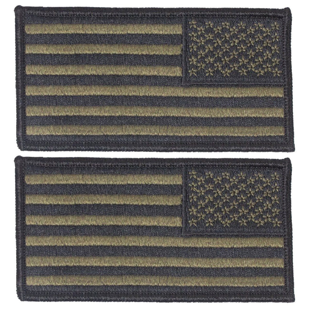 Vanguard US Navy Reverse American Flag Embroidered Patch - NWU Type III