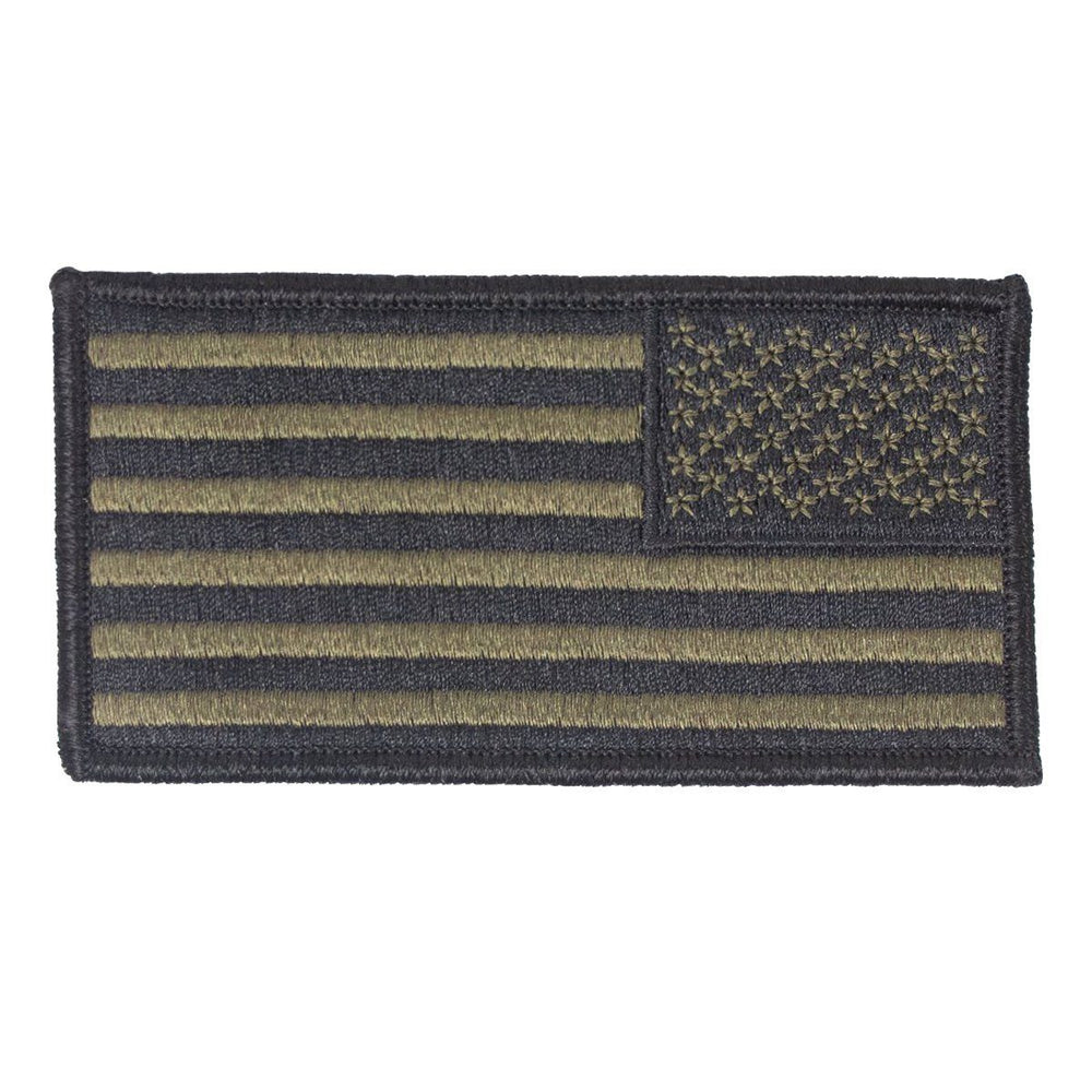 Supplies - Identification - Uniform Patches - USGI US Navy Reverse American Flag Embroidered Patch - NWU Type III