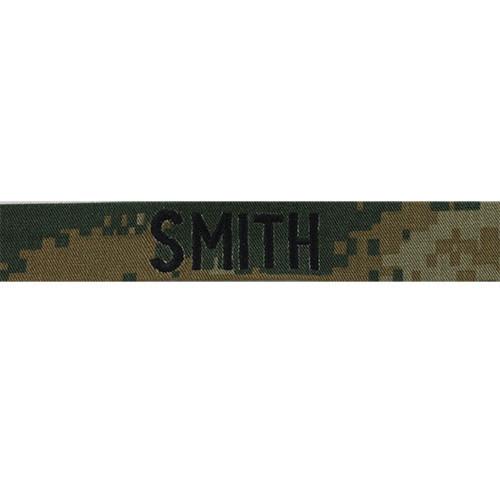 USGI USMC Marine Corps MCCUU Name Tape Set - Sew On (Woodland MARPAT)