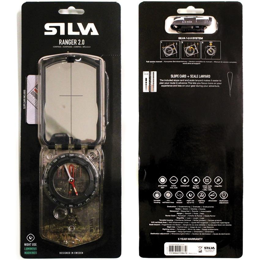 Supplies - Land Navigation - Compass - Silva Ranger 2.0 Advanced Mirror Sighting Compass