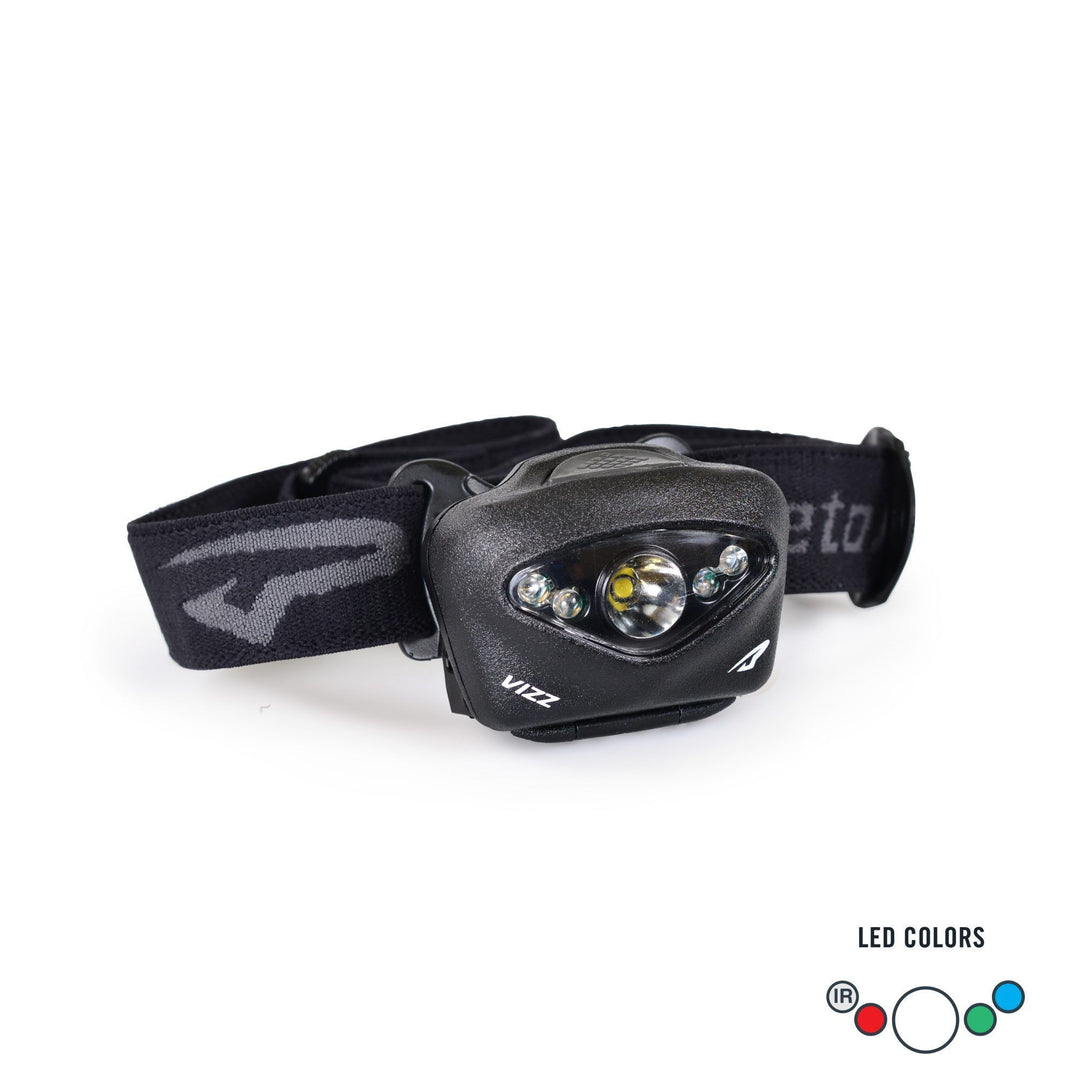 Supplies - Lights - Headlamps - Princeton Tec Vizz Tactical MPLS Red/Green/Blue/IR/White LED Headlamp Kit