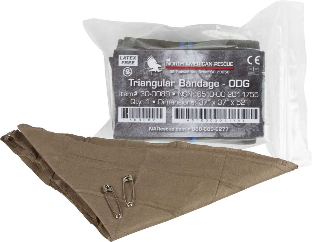 Supplies - Medical - Bandages - North American Rescue Triangular Cravat Bandage