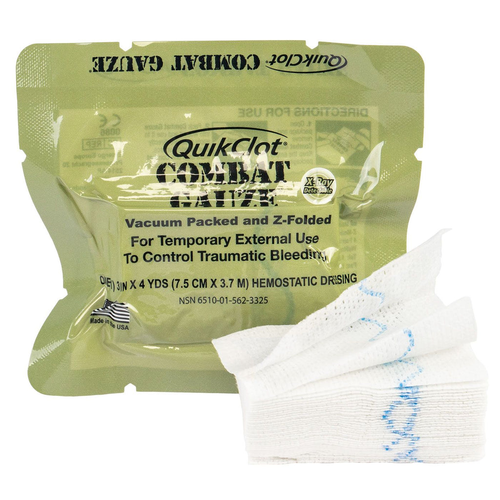 Quikclot Z-Fold Hemostatic Combat Gauze