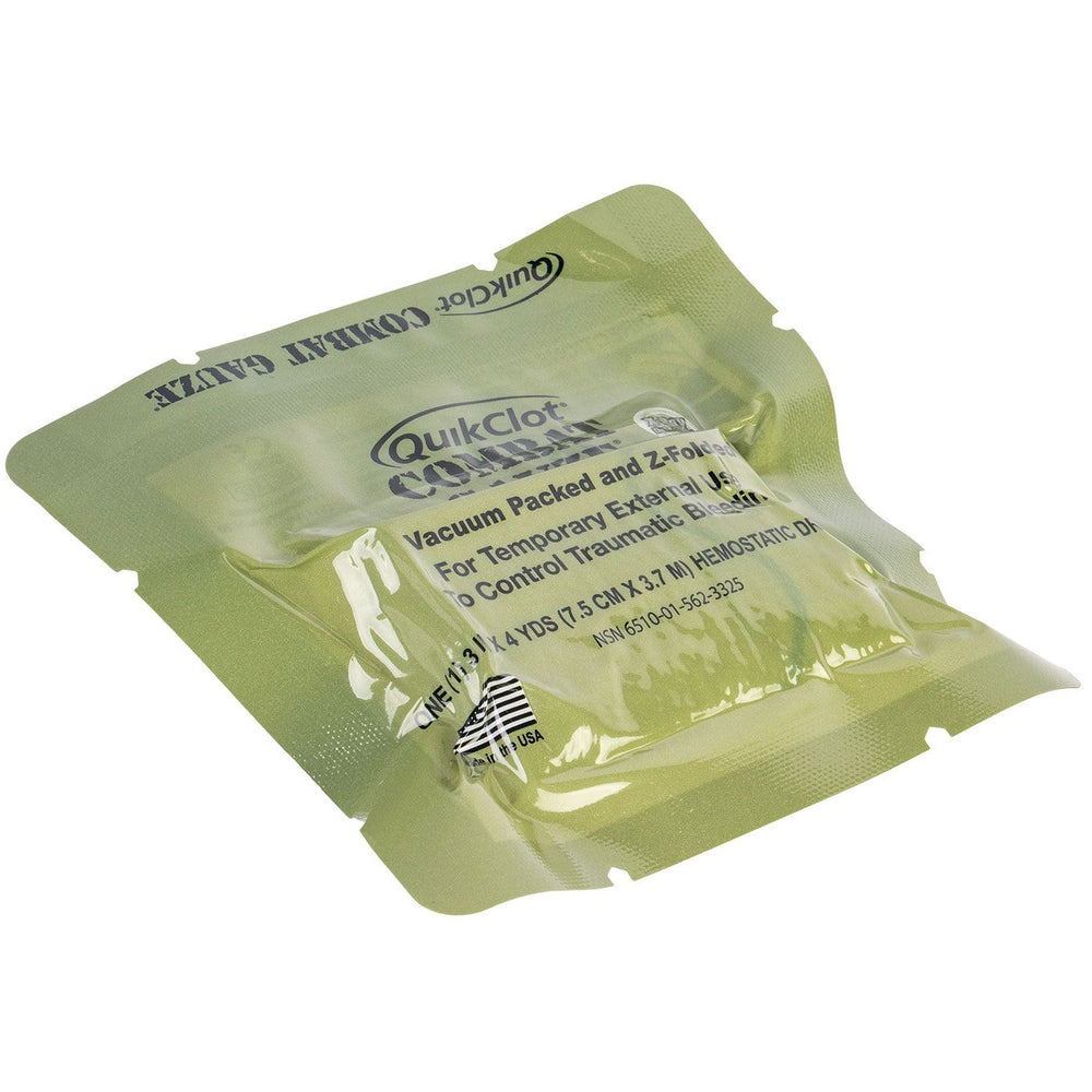Supplies - Medical - Bandages - Quikclot Z-Fold Hemostatic Combat Gauze