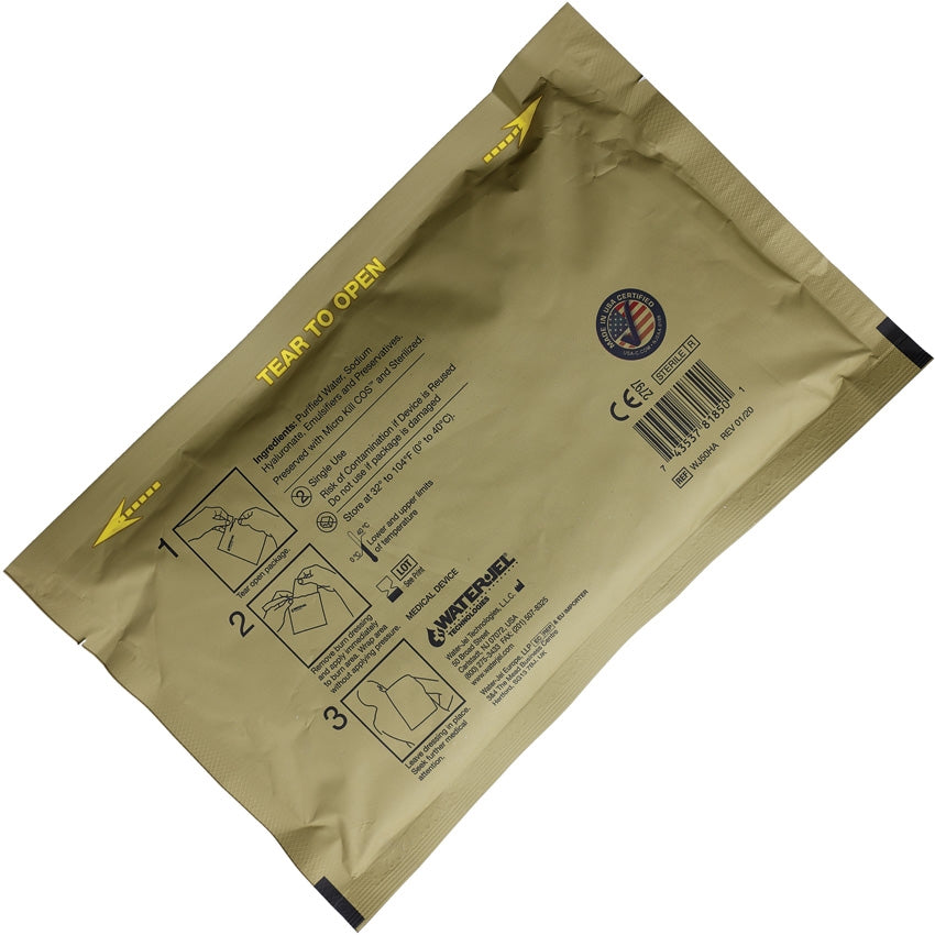 Supplies - Medical - Bandages - Water-Jel® Military Tactical Burn Dressing 8" X 18"