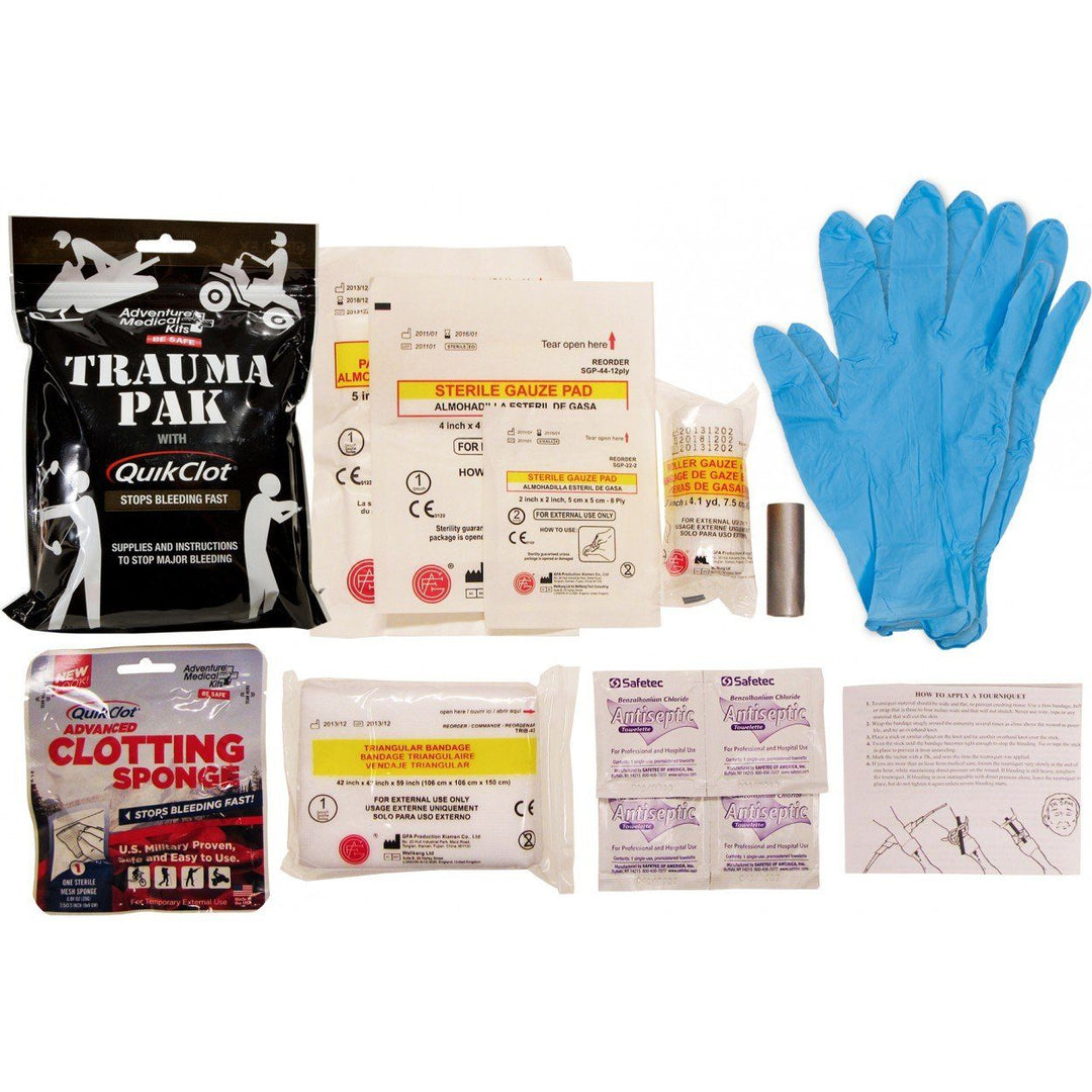 Supplies - Medical - First Aid Kits - Adventure Medical Trauma Pak With QuikClot
