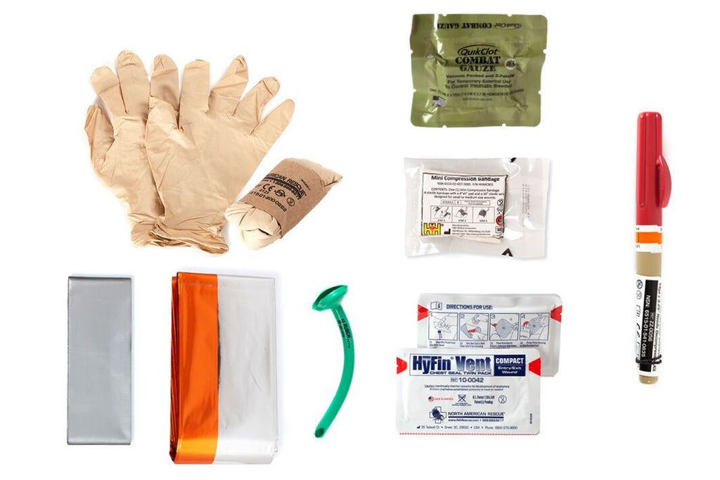 Blue Force Gear Micro Trauma Kit Medical Supplies - Advanced Kit
