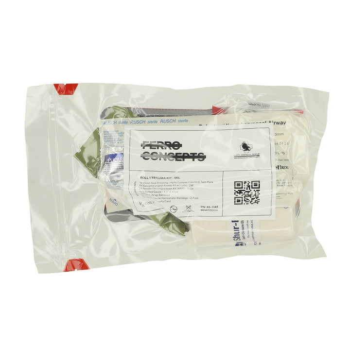 Supplies - Medical - First Aid Kits - Ferro Concepts Roll 1 Trauma Kit IFAK - MILITARY