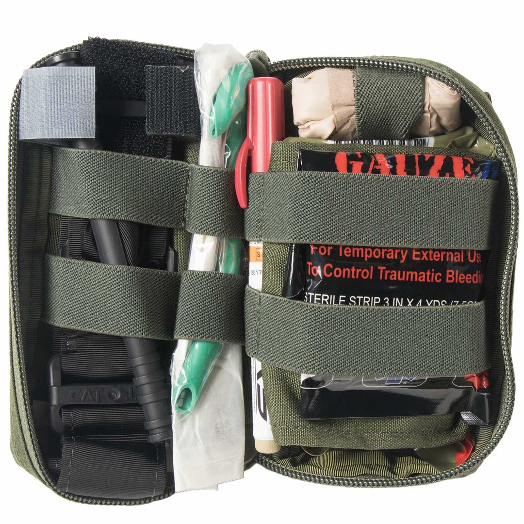 Supplies - Medical - First Aid Kits - North American Rescue M-FAK Mini First Aid Kit - Advanced