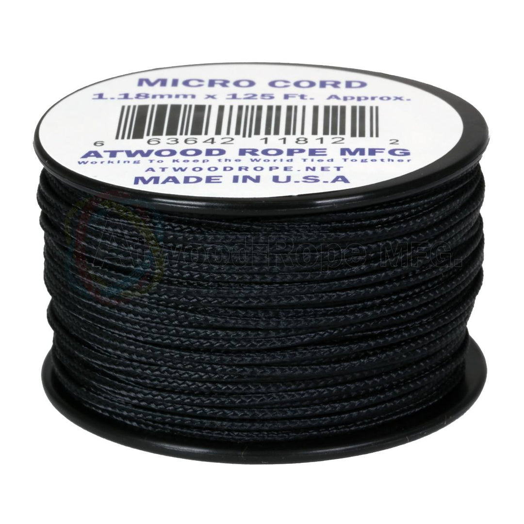 Silver Grey Micro Cord For Paracord - 1/16 (1.18mm) Accessory Rope - 1000  Foot Spool 
