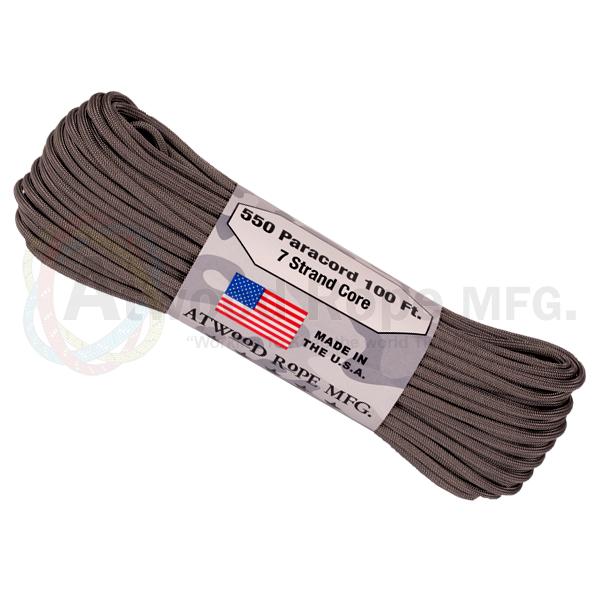 Atwood Rope MFG Color Changing 550 Paracord 100 Feet 7-Strand Core Nylon