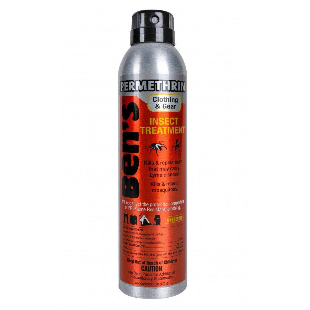 Supplies - Outdoor - Survival & Kits - Ben's® Clothing & Gear Permethrin Insect Repellent - 6oz Spray
