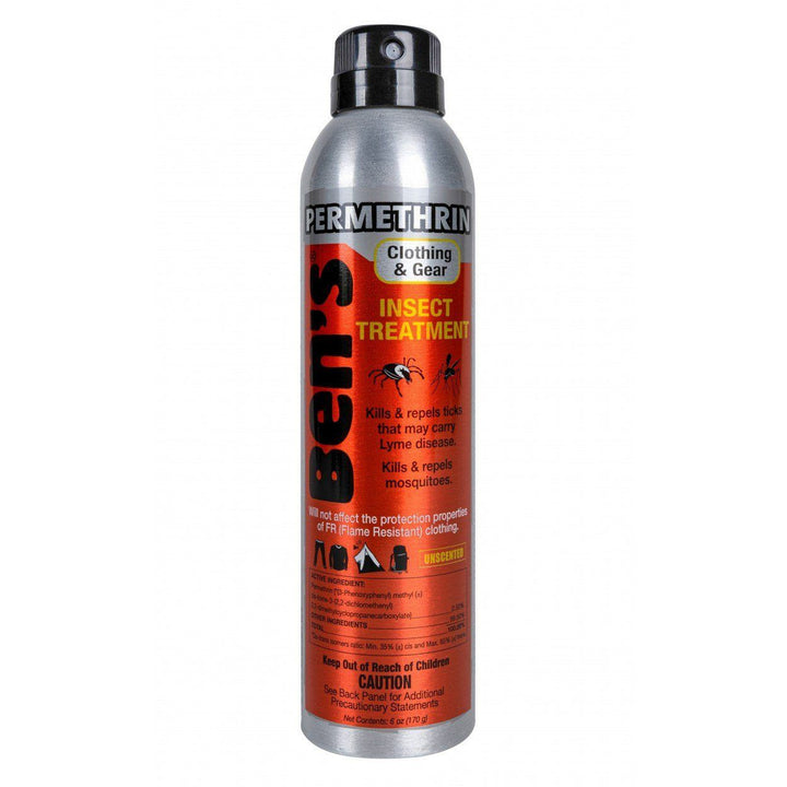 Supplies - Outdoor - Survival & Kits - Ben's® Clothing & Gear Permethrin Insect Repellent - 6oz Spray