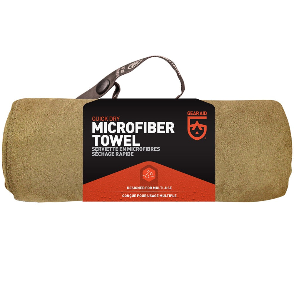 Supplies - Outdoor - Survival & Kits - GEAR AID Tactical Quick Dry Microfiber Towel XL