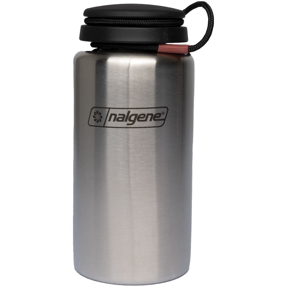 Supplies - Provisions - Drinking Tools - Nalgene 38oz Wide Mouth Steel Backpacker Water Bottle