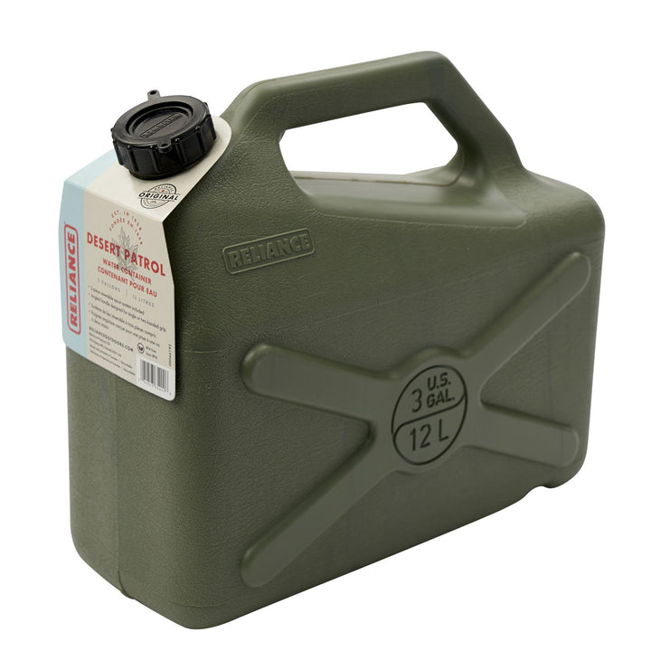 Supplies - Provisions - Drinking Tools - Reliance Desert Patrol 3-Gallon Water Container