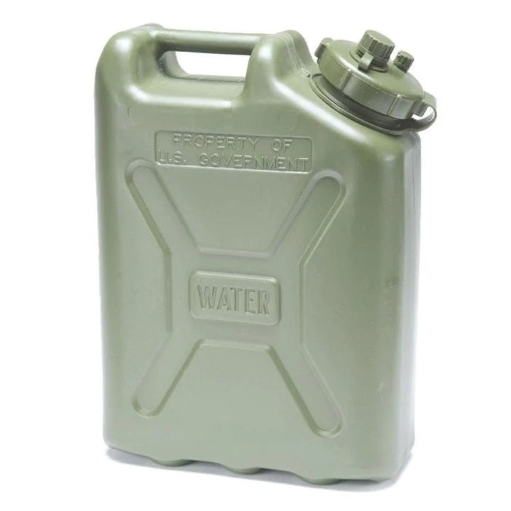 Supplies - Provisions - Drinking Tools - USGI LC Industries 5-Gallon Plastic Water Can