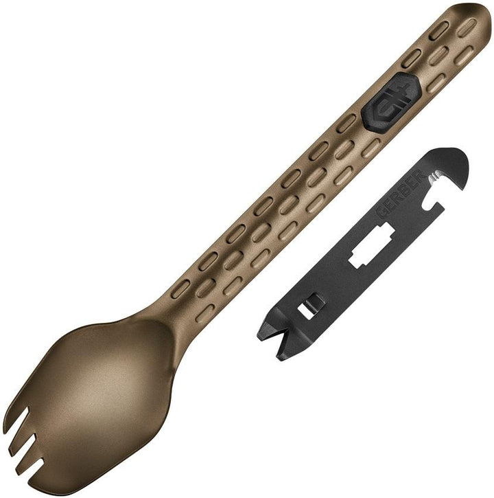 Supplies - Provisions - Eating Tools - Gerber Devour Multi-Fork Tool - Burnt Bronze