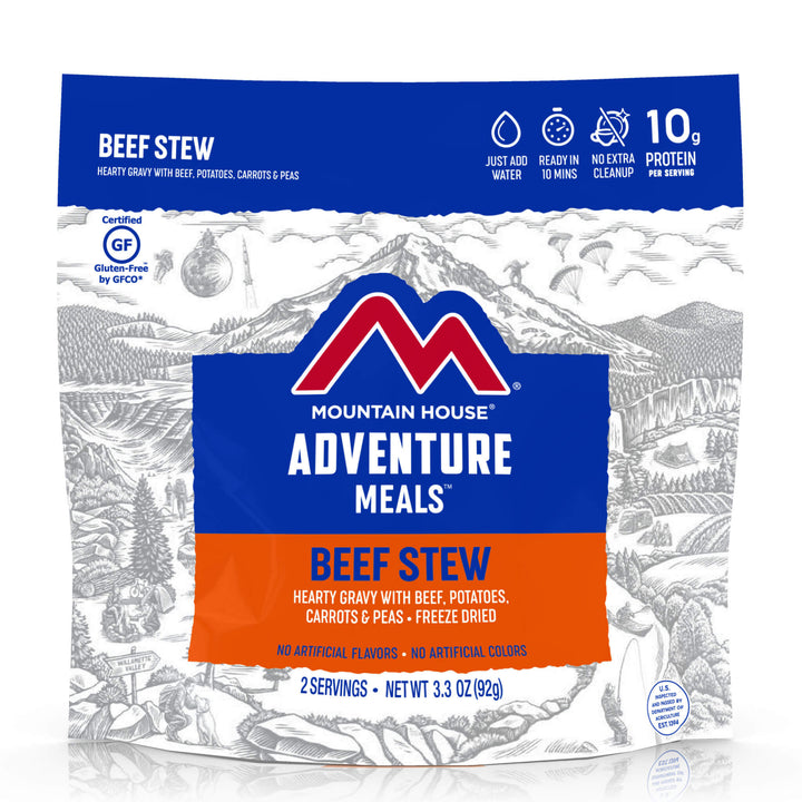 Supplies - Provisions - Food - Mountain House Beef Stew 2-Serving Pouch