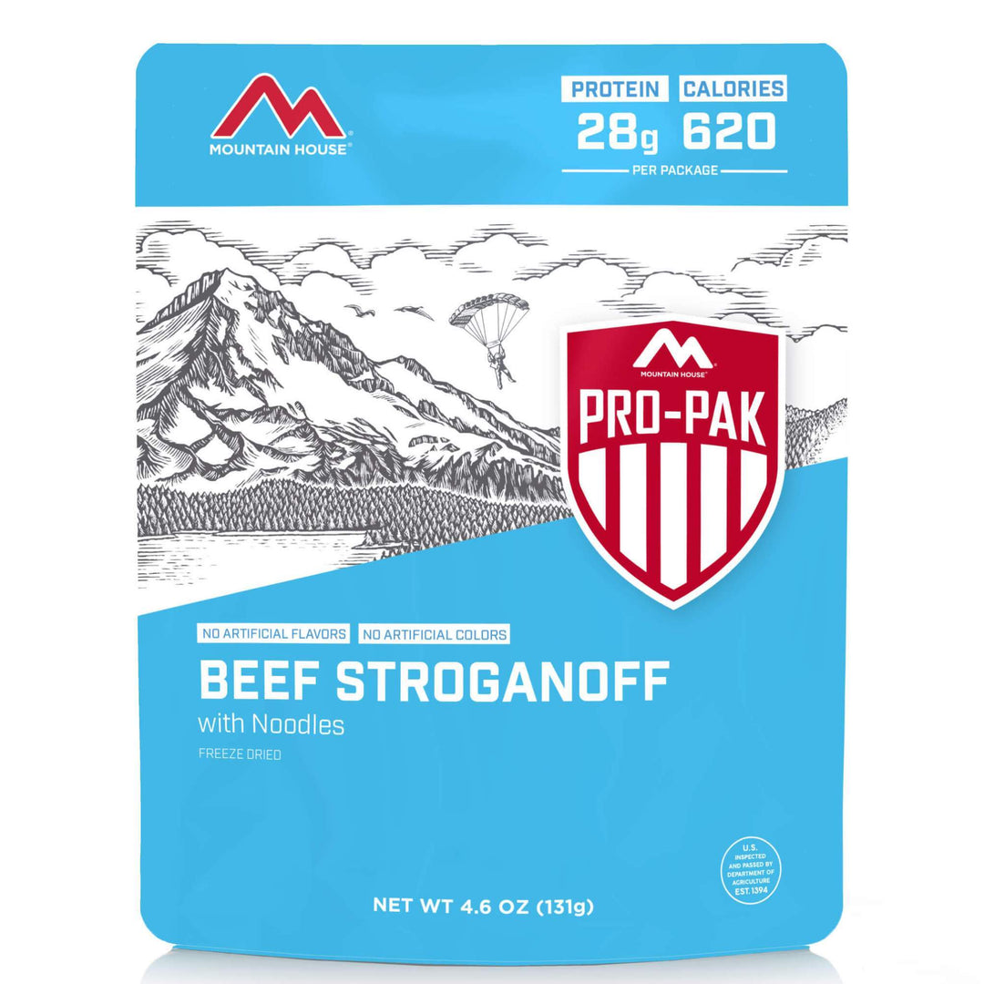 Supplies - Provisions - Food - Mountain House Beef Stroganoff Pro-Pak Pouch