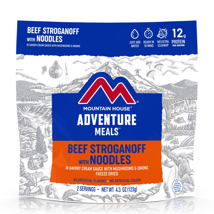 Supplies - Provisions - Food - Mountain House Beef Stroganoff W/Noodles 2-Serving Pouch