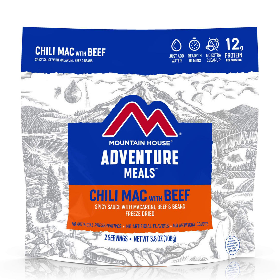 Supplies - Provisions - Food - Mountain House Chili Mac With Beef 2-Serving Pouch