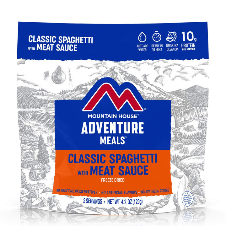 Supplies - Provisions - Food - Mountain House Classic Spaghetti With Meat Sauce 2-Serving Pouch