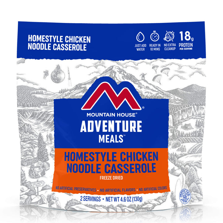 Supplies - Provisions - Food - Mountain House Homestyle Chicken Noodle Casserole 2-Serving Pouch