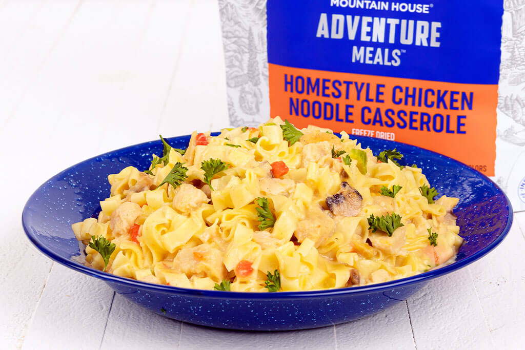 Supplies - Provisions - Food - Mountain House Homestyle Chicken Noodle Casserole 2-Serving Pouch