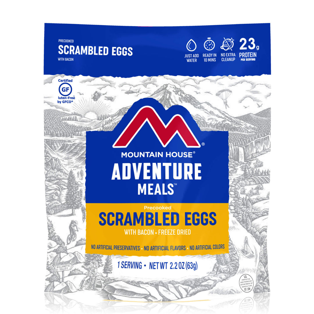 Supplies - Provisions - Food - Mountain House Scrambled Eggs With Bacon 2-Serving Pouch